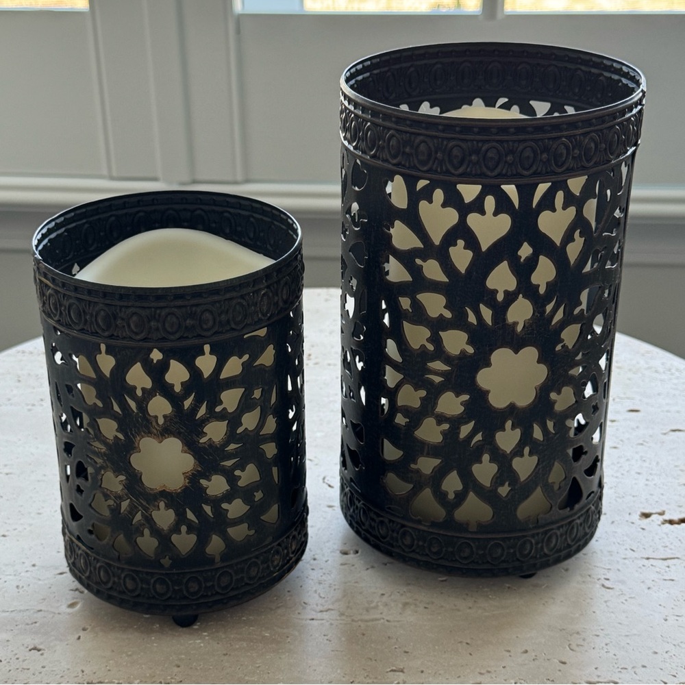 Willow House Metal Candle Holders - Picture 7 of 7